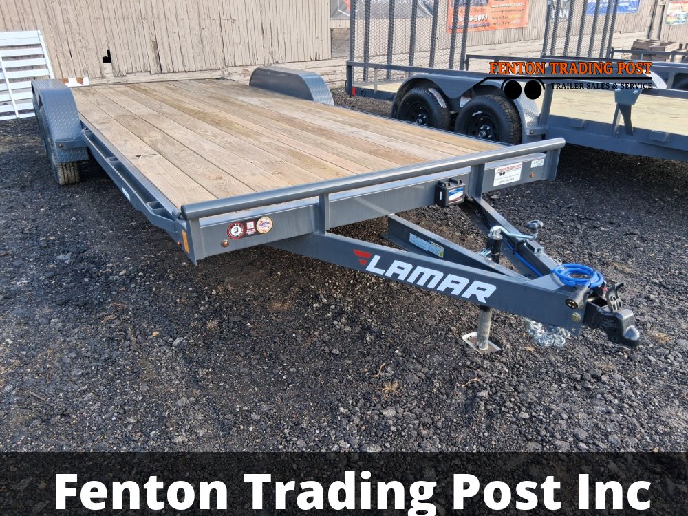 Lamar CE832023 - 7x20 7K Flatbed Car Hauler