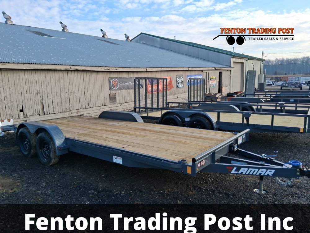 Lamar CE832023 - 7x20 7K Flatbed Car Hauler