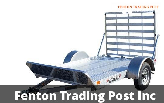 Triton FIT852 - 52" x 8' Aluminum Utility Trailer Utility