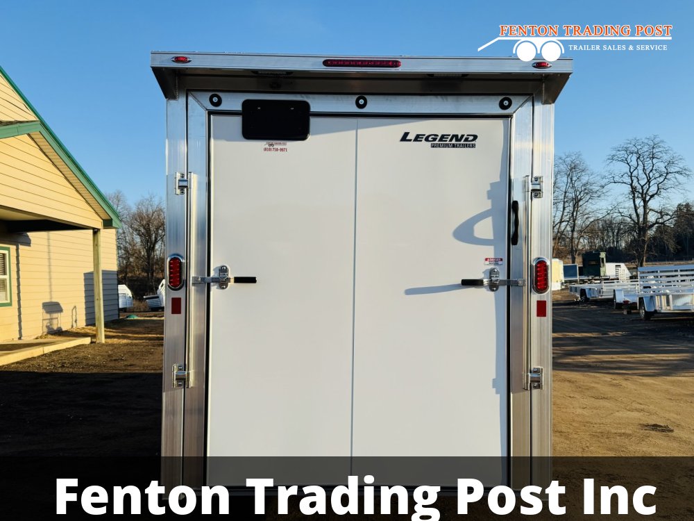 Legend 7x19 Flat-Top V-Nose (7x16' Box + 3' V-Nose) - 7X19FTVTA35 Enclosed Cargo