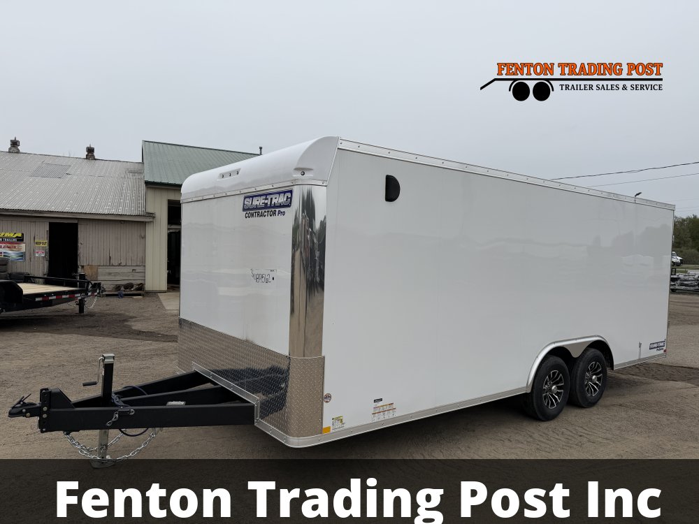 Sure-Trac STBNCP10220TA-100 - 8.5x20 10K Contractor Pro Enclosed Cargo