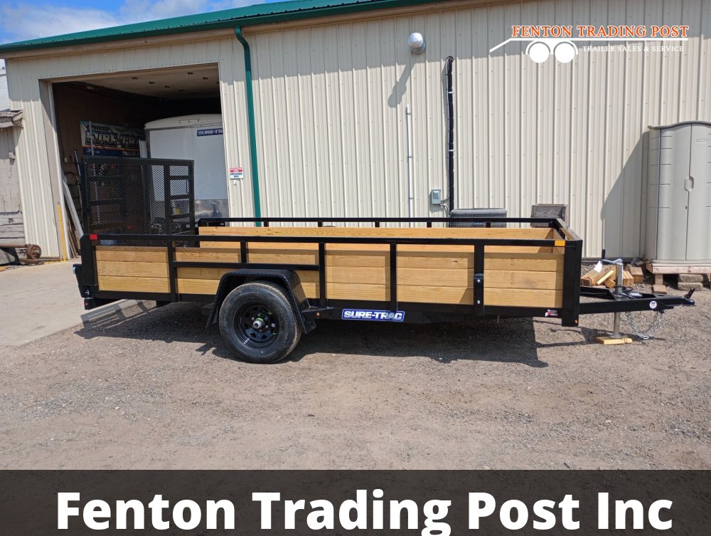 Sure-Trac 7x14 5K 3-Board High Side - STUTB8214-BP-050 Utility