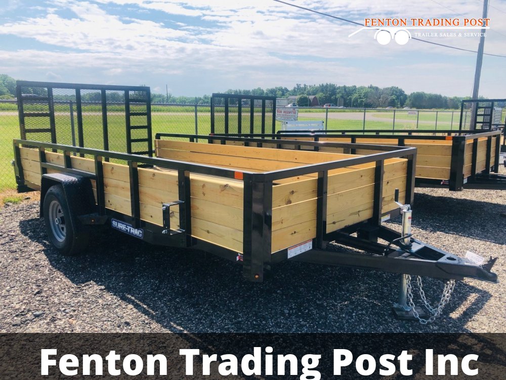 Sure-Trac 7x14 5K 3-Board High Side - STUTB8214-BP-050 Utility