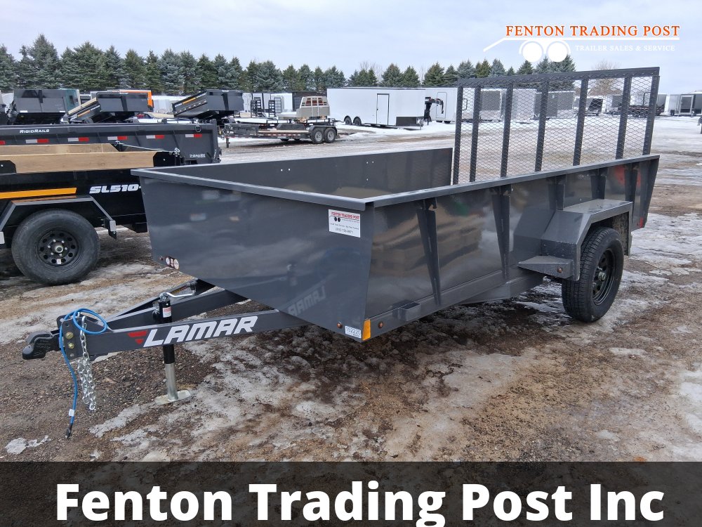 Lamar US831213 - 7x12 Solid Side Utility