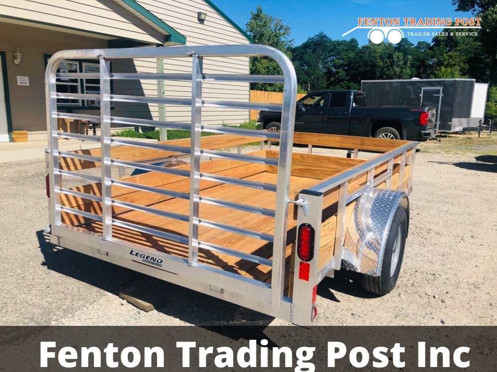 Legend 6x10 Aluminum High Side - 6X10ALHSSA30 Utility