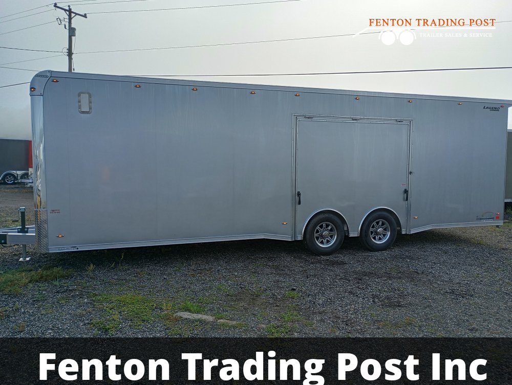 Legend 8.5x28 Trailmaster Race - 8.5X28TMRTA52 Enclosed Car Hauler