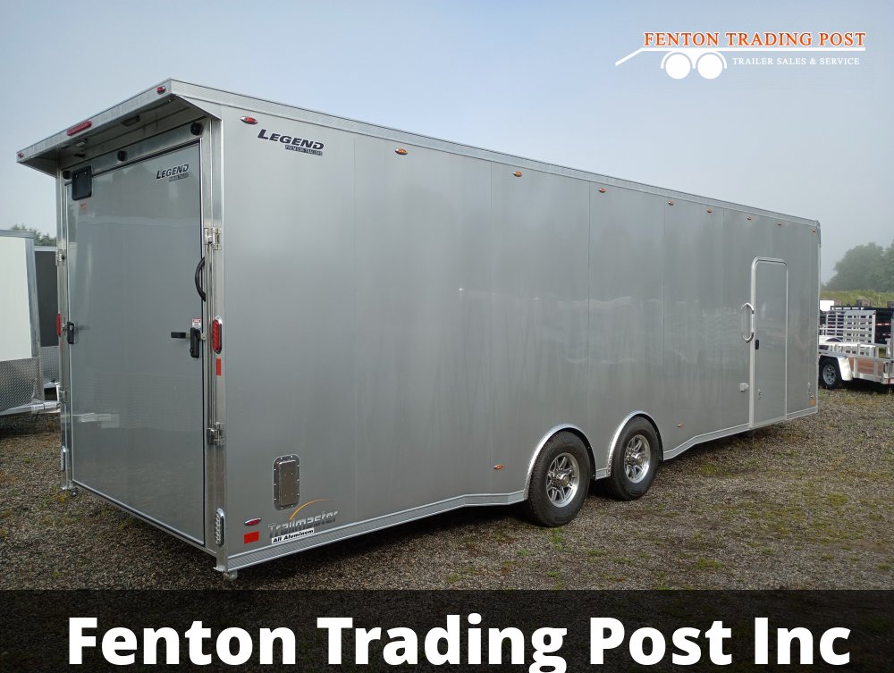 Legend 8.5x28 Trailmaster Race - 8.5X28TMRTA52 Enclosed Car Hauler