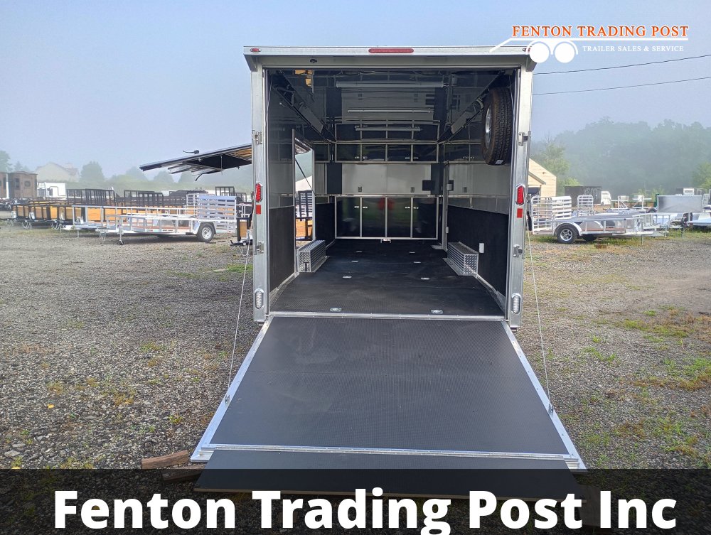 Legend 8.5x28 Trailmaster Race - 8.5X28TMRTA52 Enclosed Car Hauler