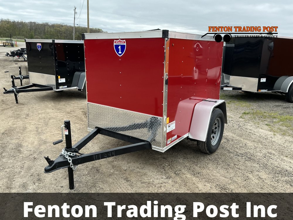 Interstate-1 SFC46SAFS - 4x6 Enclosed Cargo