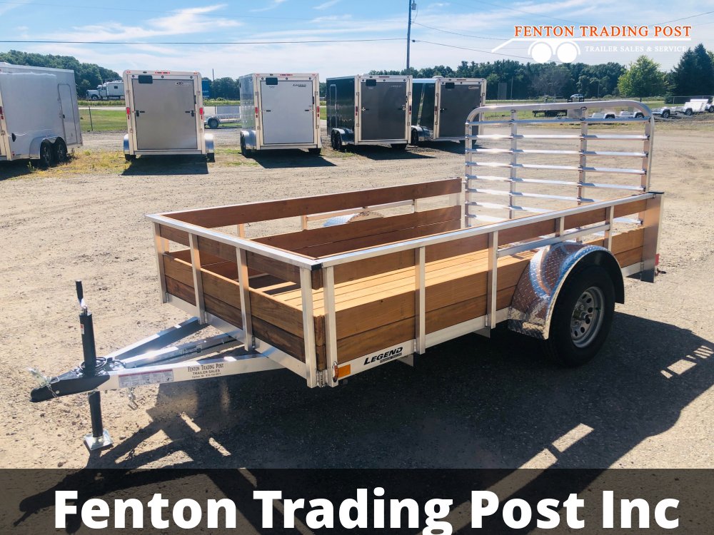 Legend 6x10 Aluminum High Side Utility Trailer - 6X10ALHSSA30 Utility