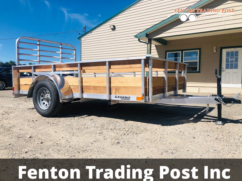 Legend 6x10 Aluminum High Side Utility Trailer - 6X10ALHSSA30 Utility