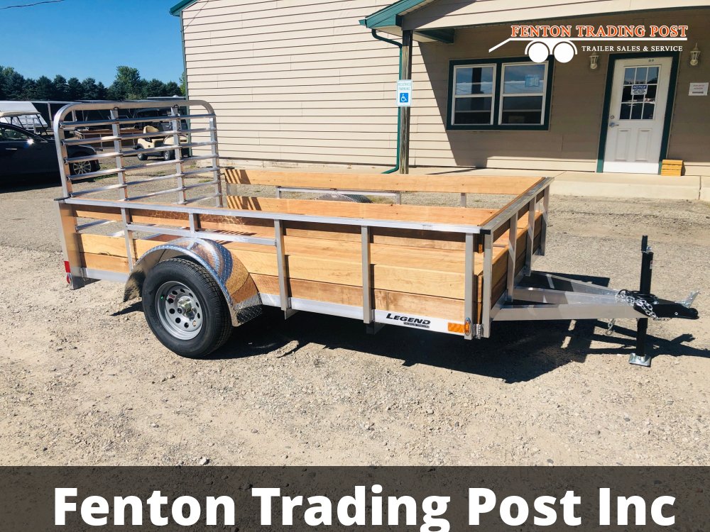 Legend 6x10 Aluminum High Side Utility Trailer - 6X10ALHSSA30 Utility