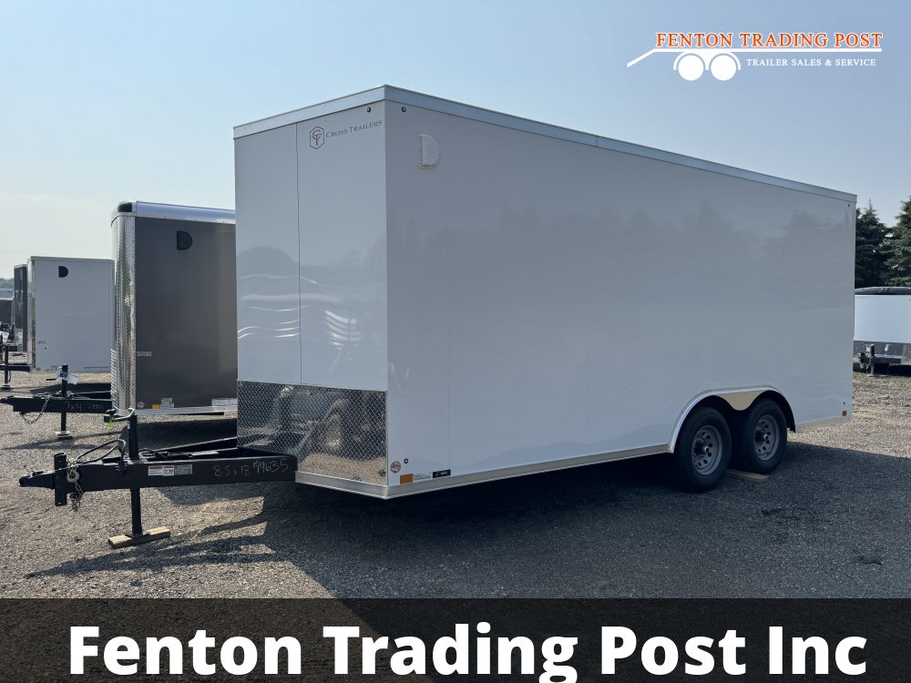 Cross 8.5x18 - 818TA-ALPHA Enclosed Car Hauler