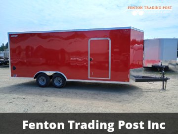 Legend 8.5x22 10K Cyclone (8.5x20' Box + 2' V-Nose) - 8.5X22STVTA52 Enclosed Car Hauler