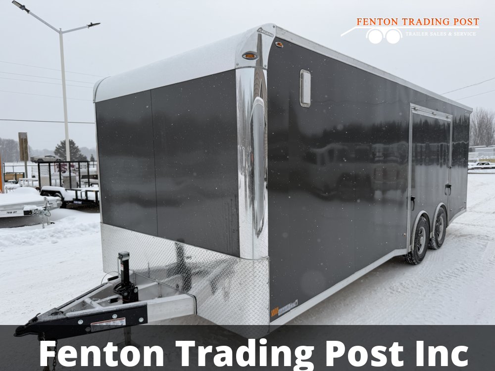 Legend 8.5x24 10K Trailmaster Race - 8.5X24TMRTA52 Enclosed Car Hauler