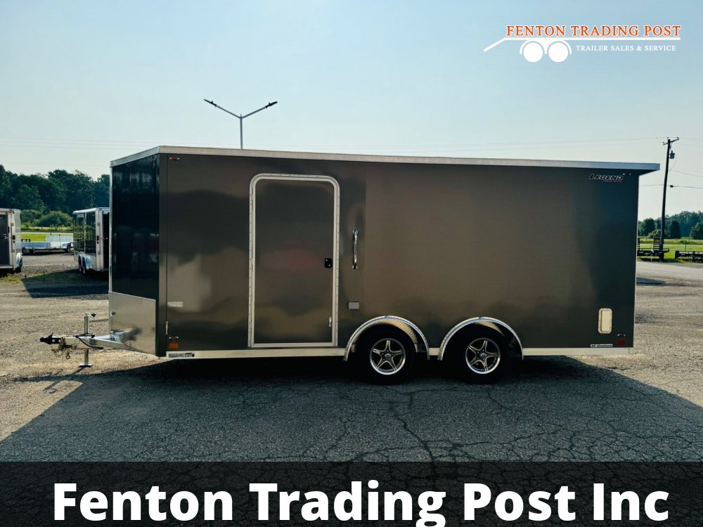 Legend 8x21 Flat-Top V-Nose (18' Box + 3' V-Nose) - 8X21FTVTA35 Enclosed Cargo