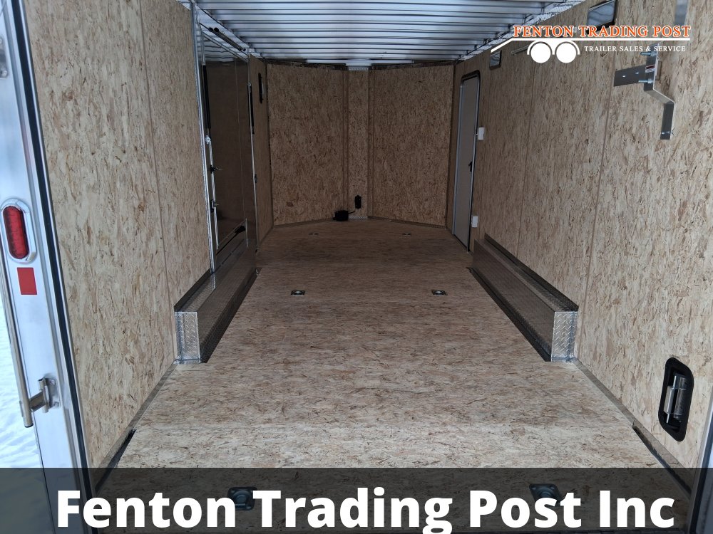 Legend 8x21 Flat-Top V-Nose (8x18' Box + 3' V-Nose) - 8X21FTVTA35 Enclosed Cargo