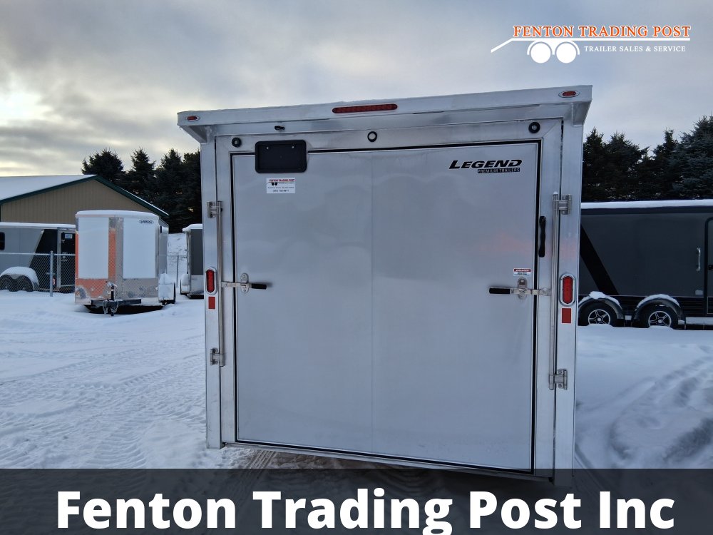 Legend 8x21 Flat-Top V-Nose (8x18' Box + 3' V-Nose) - 8X21FTVTA35 Enclosed Cargo