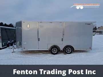 Legend 8x21 Flat-Top V-Nose (8x18' Box + 3' V-Nose) - 8X21FTVTA35 Enclosed Cargo