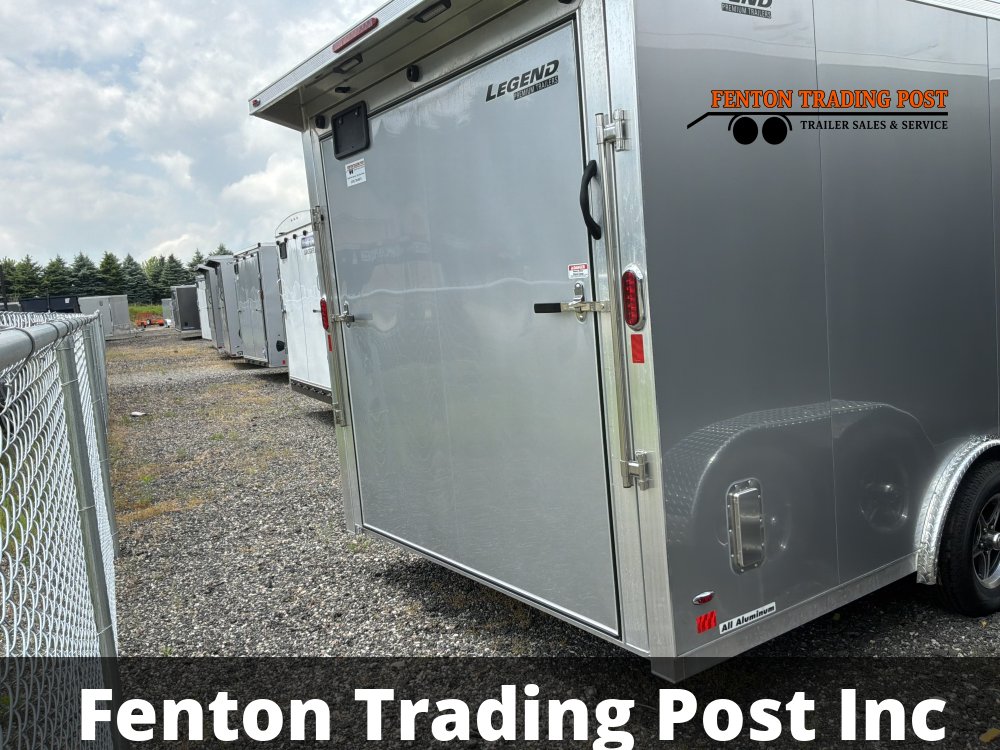 Legend 8X21FTVTA35 - 8x18 Flat-Top V-Nose Enclosed Cargo