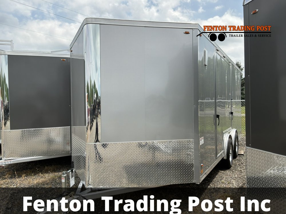 Legend 8X21FTVTA35 - 8x18 Flat-Top V-Nose Enclosed Cargo