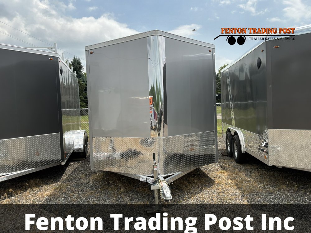 Legend 8X21FTVTA35 - 8x18 Flat-Top V-Nose Enclosed Cargo