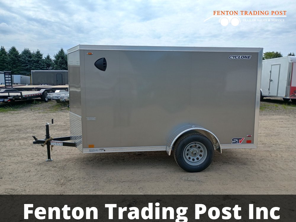 Legend 5x11 Cyclone (5x10' Box + 1' V-Nose) - 5X11STVSA30 Enclosed Cargo