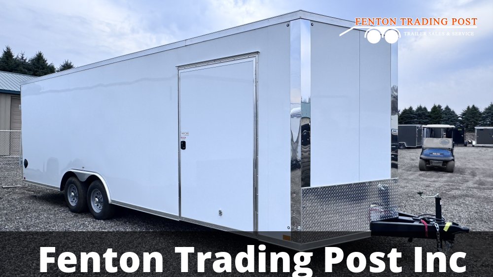 Cross 8.5x24 - 824TA-ALPHA Enclosed Car Hauler