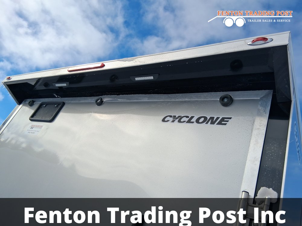 Legend 8.5x26 10K Cyclone (8.5x24' Box + 2' V-Nose) - 8.5X26STVTA52 Enclosed Car Hauler