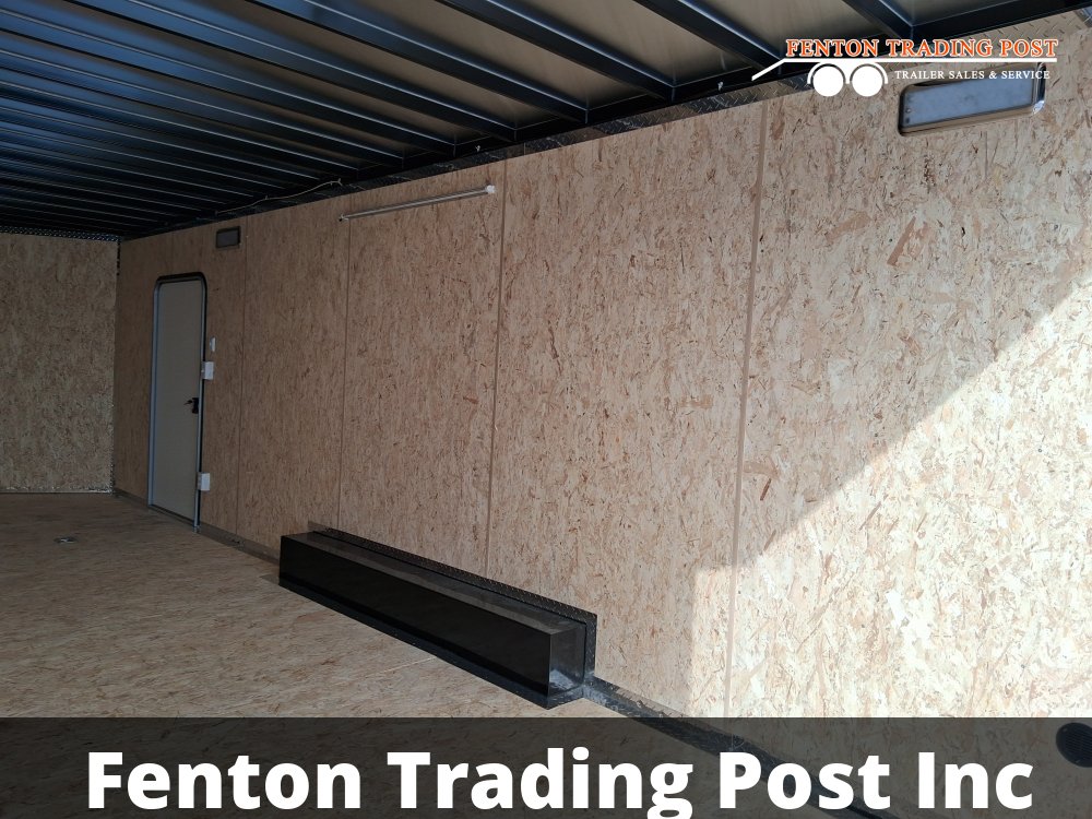 Legend 8.5x26 10K Cyclone (8.5x24' Box + 2' V-Nose) - 8.5X26STVTA52 Enclosed Car Hauler