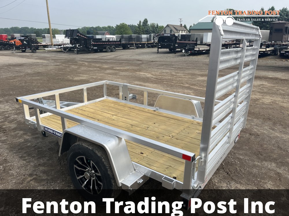Sure-Trac 5x8 Aluminum Tube Top - ST6208TA-A-030 Utility
