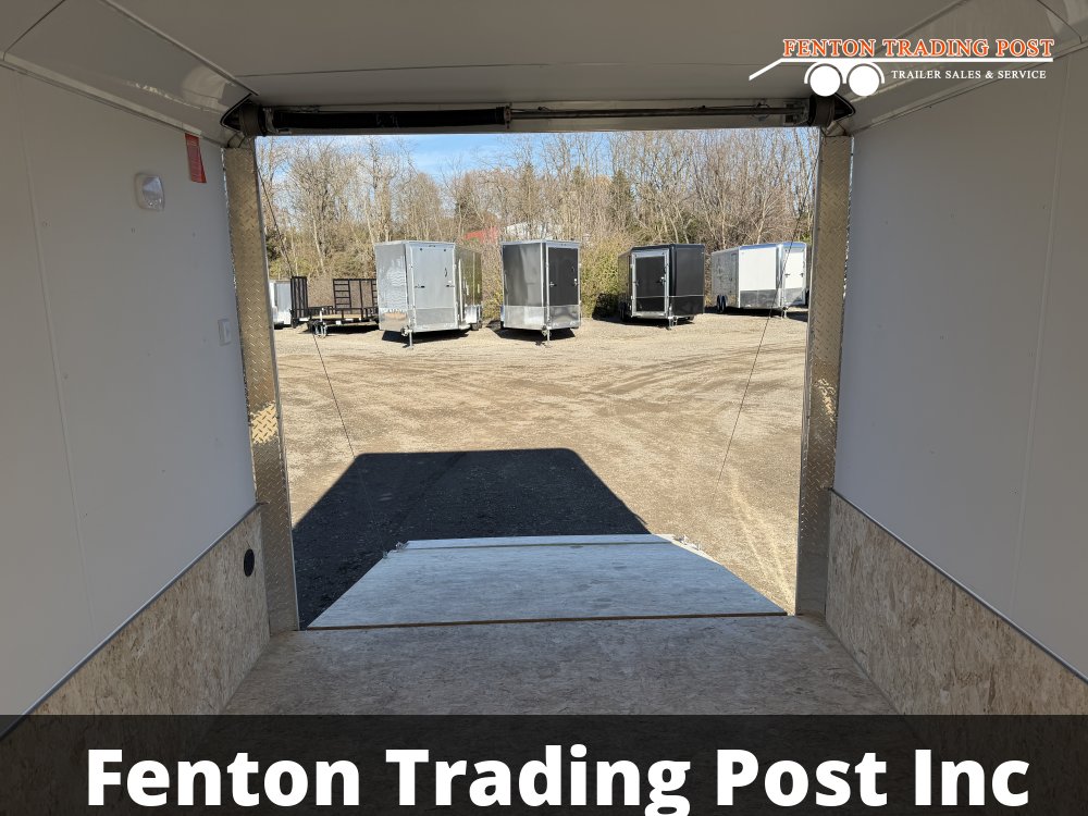 Legend 8x24 10K Deluxe Snow (8x20' Box + 4' V-Nose) - 8X24DSTA52 Snowmobile