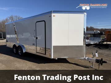 Legend 8x24 10K Deluxe Snow (8x20' Box + 4' V-Nose) - 8X24DSTA52 Snowmobile