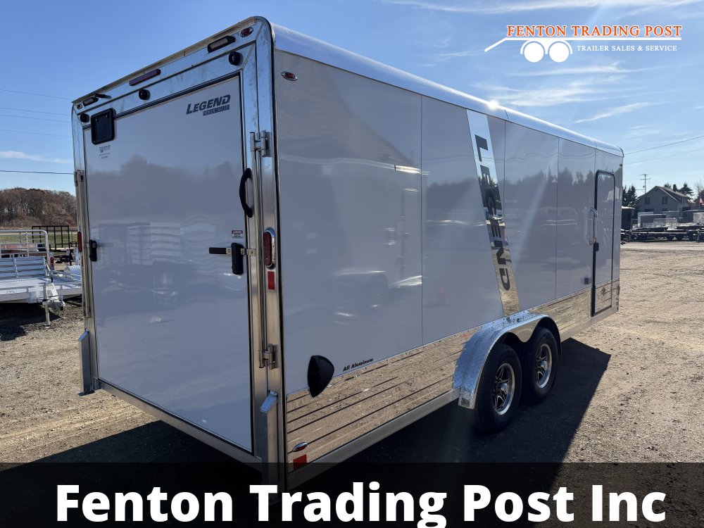 Legend 8x24 10K Deluxe Snow (8x20' Box + 4' V-Nose) - 8X24DSTA52 Snowmobile