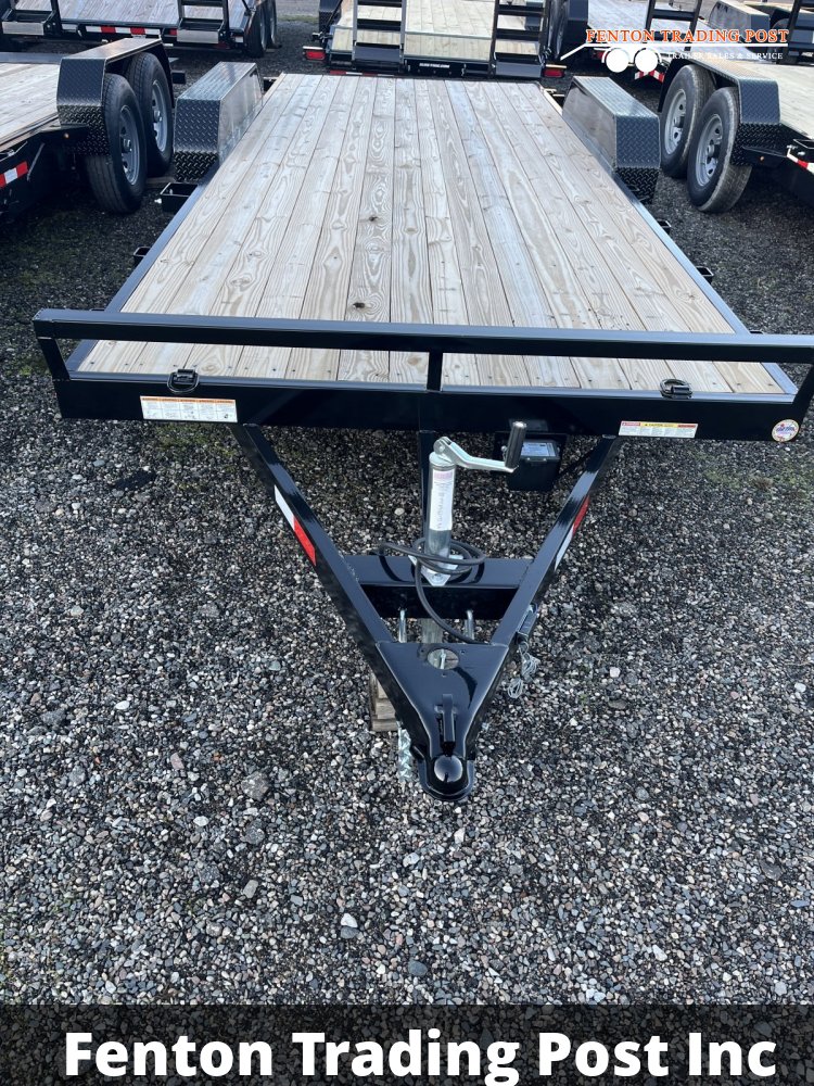 Sure-Trac 7x20 7K C-Channel Car Hauler - ST8220CHW-B-070 Flatbed Car Hauler