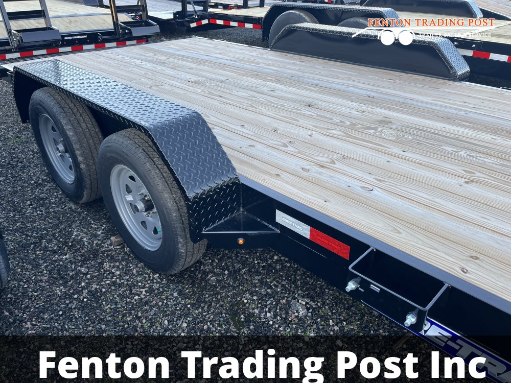 Sure-Trac 7x20 7K C-Channel Car Hauler - ST8220CHW-B-070 Flatbed Car Hauler