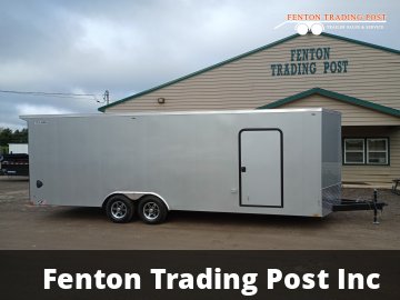 Legend 8.5x26 10K Cyclone (24' Box + 2' V-Nose) - 8.5X26STVTA52 Enclosed Car Hauler
