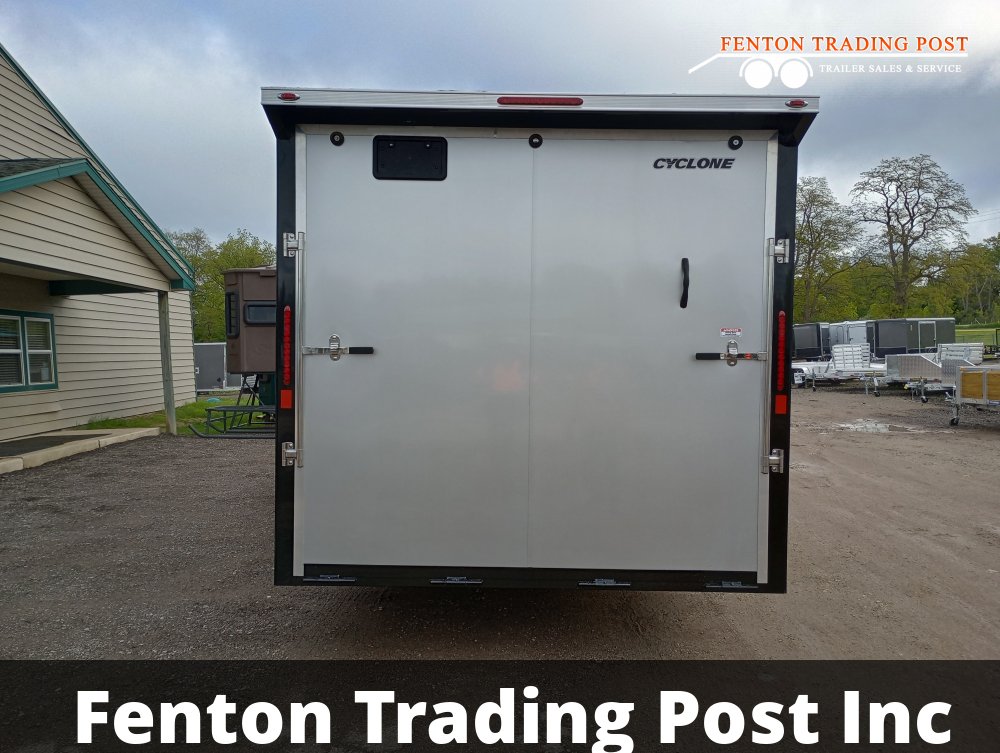 Legend 8.5x26 10K Cyclone (24' Box + 2' V-Nose) - 8.5X26STVTA52 Enclosed Car Hauler