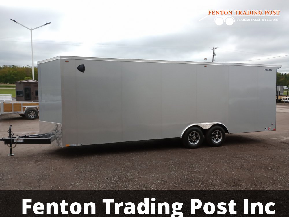 Legend 8.5x26 10K Cyclone (24' Box + 2' V-Nose) - 8.5X26STVTA52 Enclosed Car Hauler