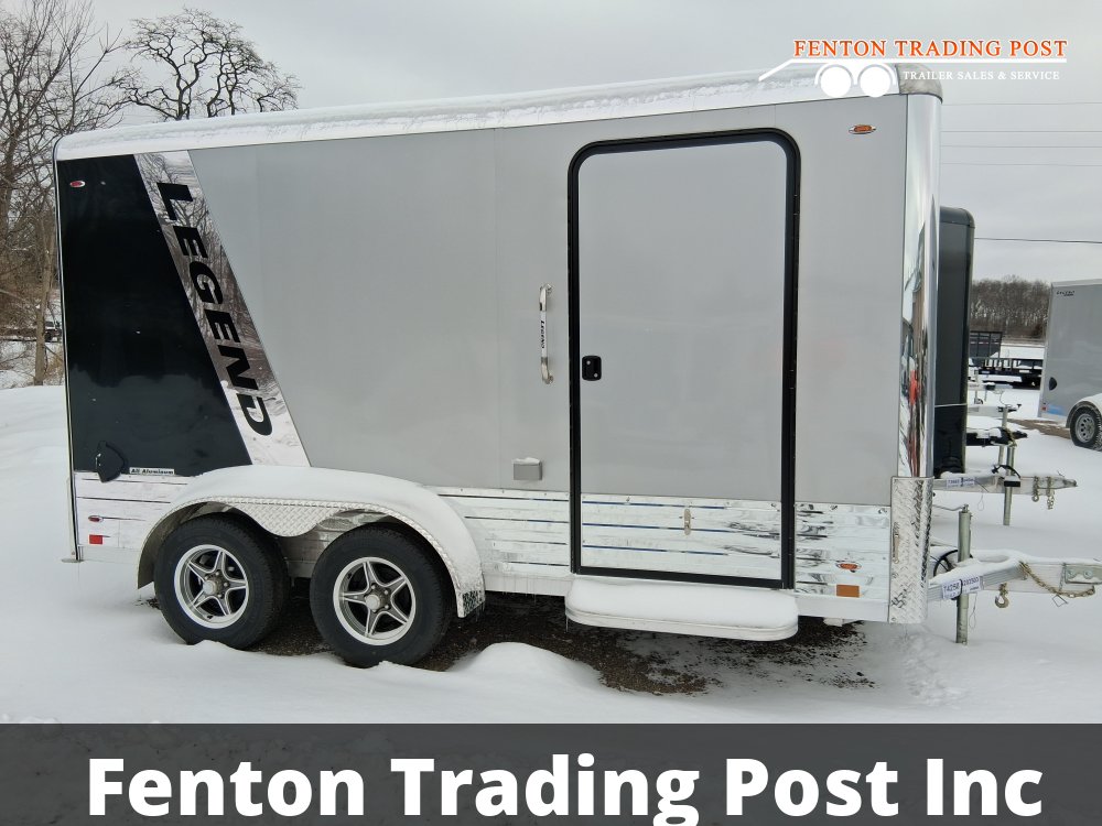 Legend 7X14LDTA35 - 7x14 Deluxe Flat Front Enclosed Cargo