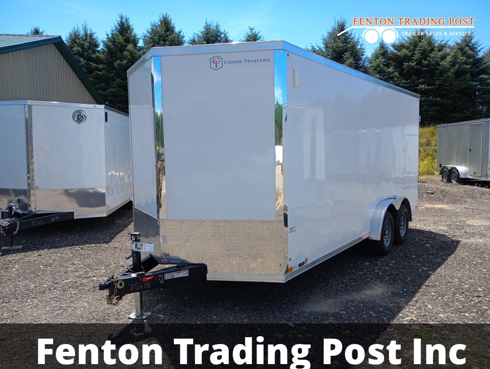 Cross 7.5x18 - 7518TA-ALPHA Enclosed Cargo with Double Rear Doors