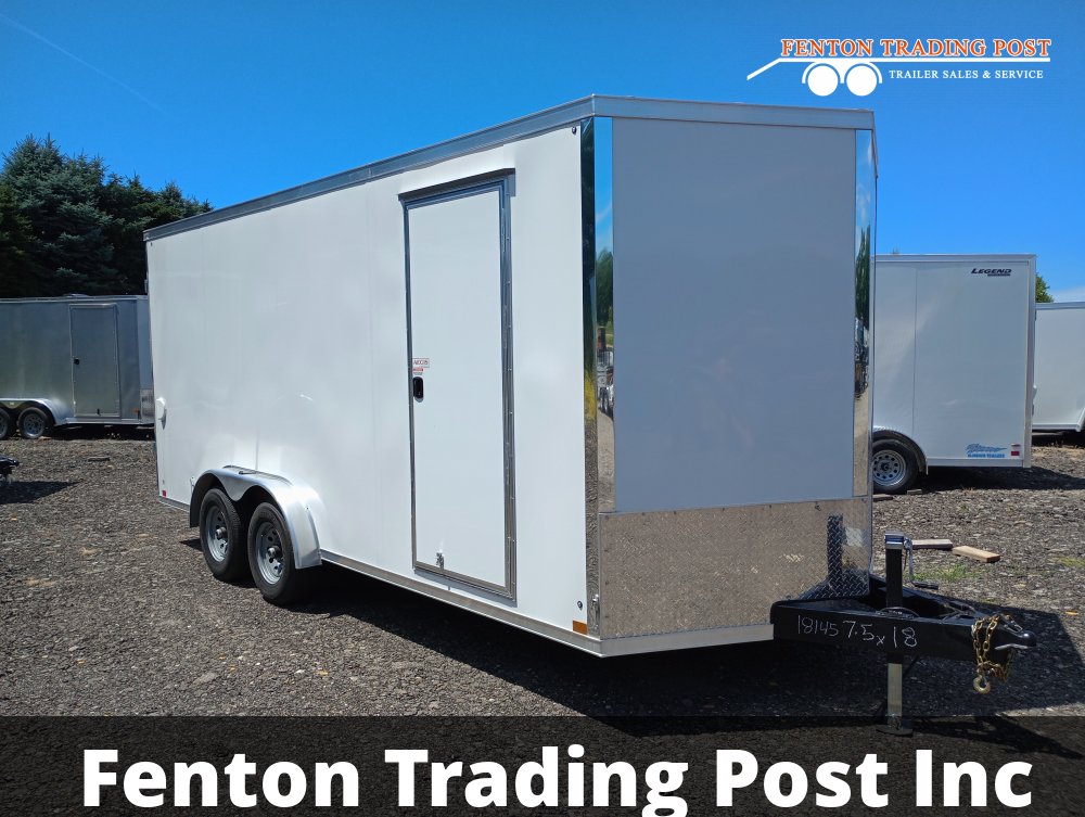 Cross 7.5x18 - 7518TA-ALPHA Enclosed Cargo with Double Rear Doors