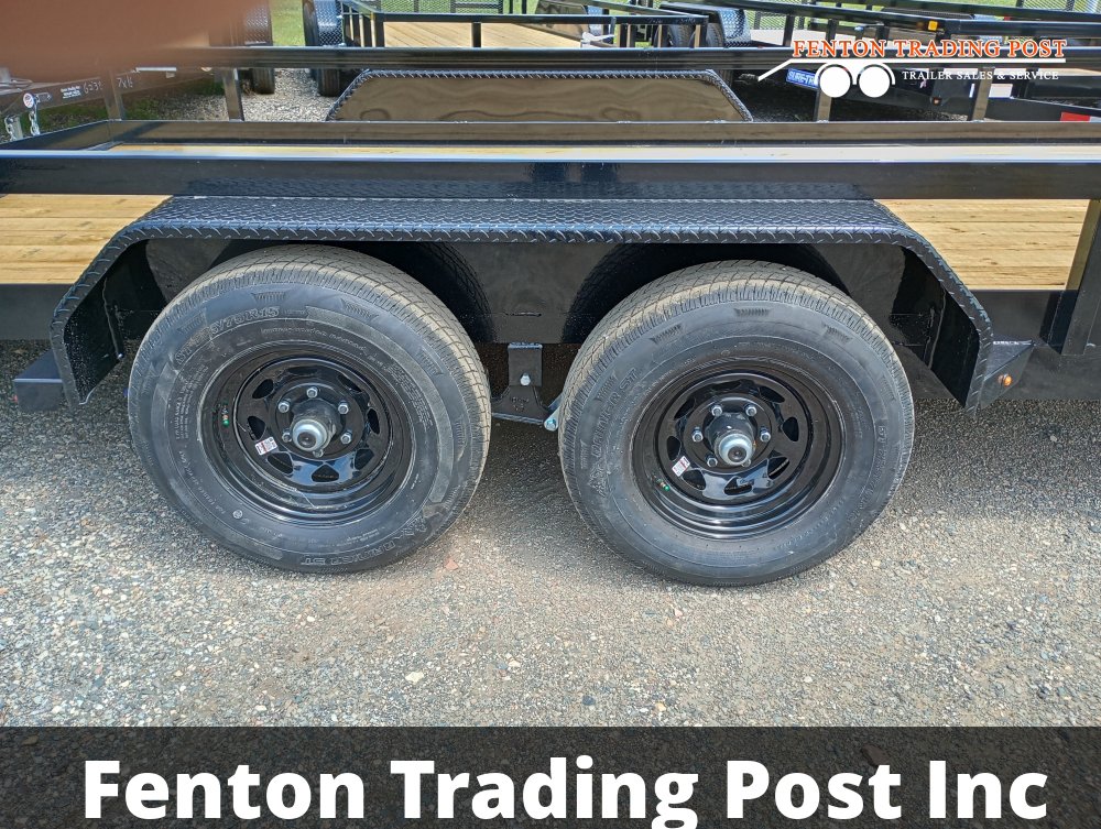 Sure-Trac 7x20 10K Tube Top - STUTT8220-BP-100 Utility with Beavertail