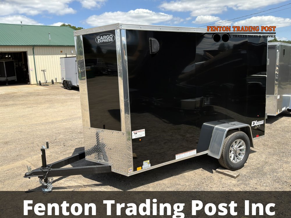 Cargo Express 5x10 EX DLX Flat Top V-Nose Enclosed Cargo