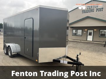 Legend 7x18 Cyclone (16' Box + 2' V-Nose) - 7X18STVTA35 Enclosed Cargo