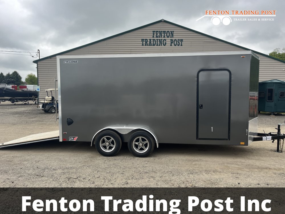 Legend 7x18 Cyclone (16' Box + 2' V-Nose) - 7X18STVTA35 Enclosed Cargo