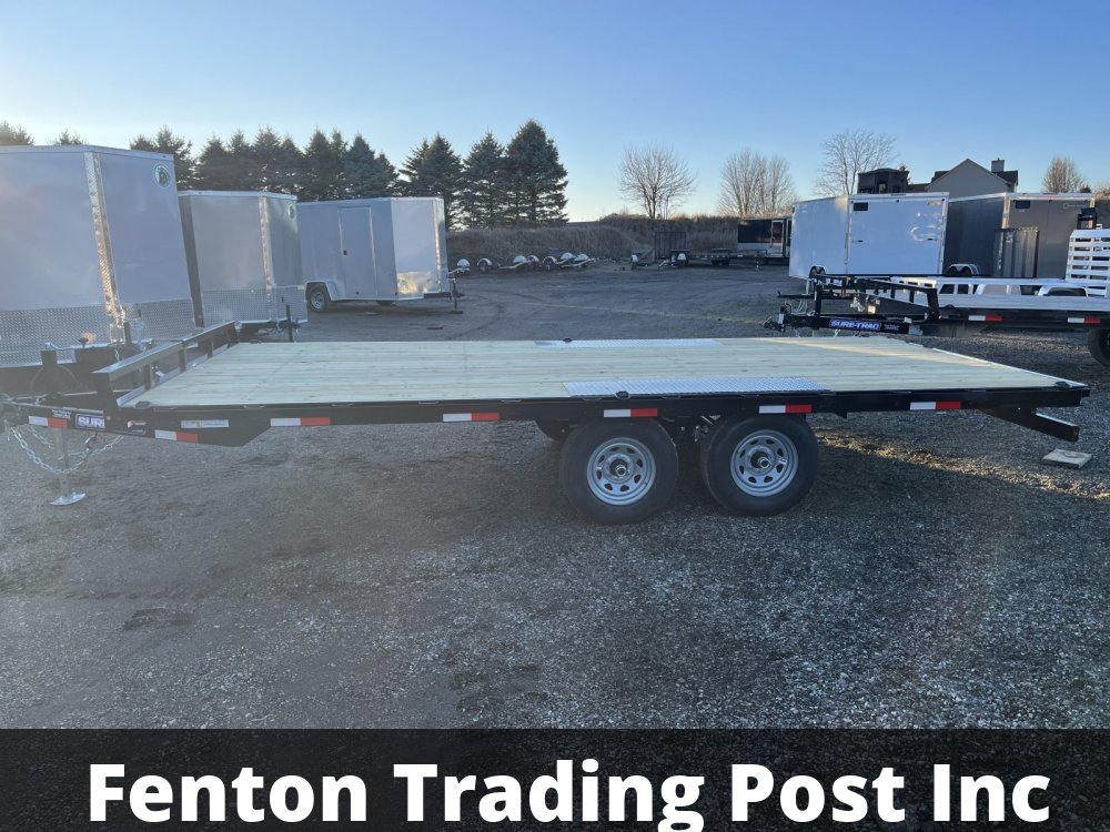 Sure-Trac ST10218TDO2A-B-100 - 8.5x18 10K Deckover Equipment