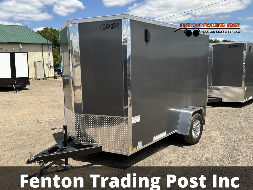 Cargo Express 6x10 EX DLX Flat Top V-Nose Enclosed Cargo