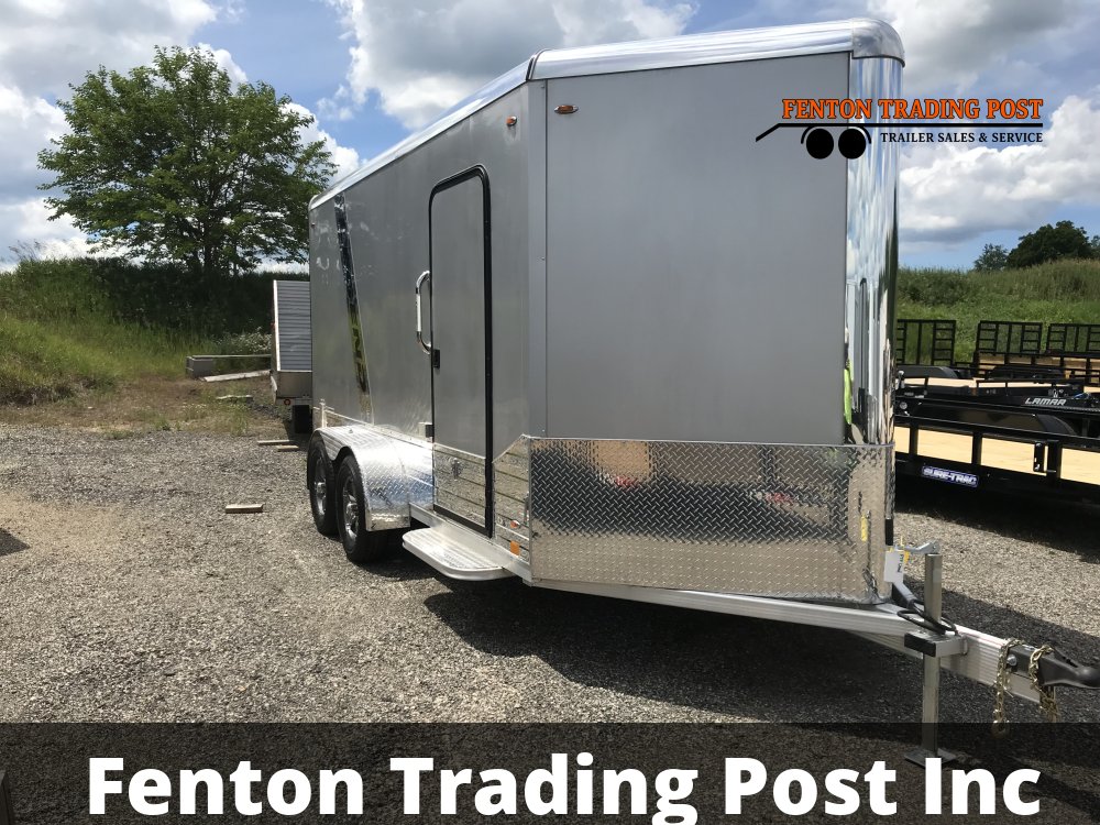 Used Legend 7X17DVNTA35 - 7x14 Deluxe V-Nose Enclosed Cargo