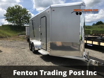 Used Legend 7X17DVNTA35 - 7x14 Deluxe V-Nose Enclosed Cargo